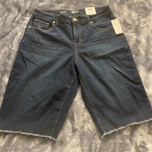 Never Worn Style & Co Mid Rise, Curvy Fit, Long Stretch Shorts